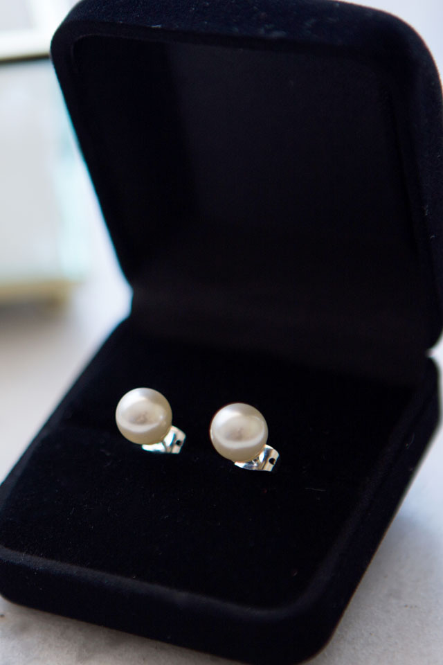 ESSE | Wedding Pearl Stud Earrings