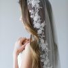 Embroidered Mantilla Veil | HOLLY