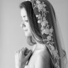 Embroidered Mantilla Veil | HOLLY