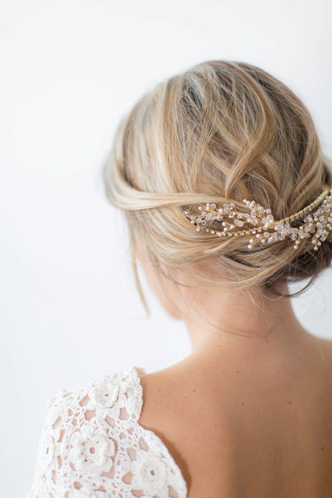 Wedding Headpiece, Hair Vine | VICTORIA