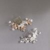 Gold - Antique Silver- Bridal Comb - FELICIENNE