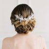 Flowering Bridal Hair Comb | FEUILLES D'ARGENT
