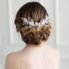 Flowering Bridal Hair Comb | FEUILLES D'ARGENT