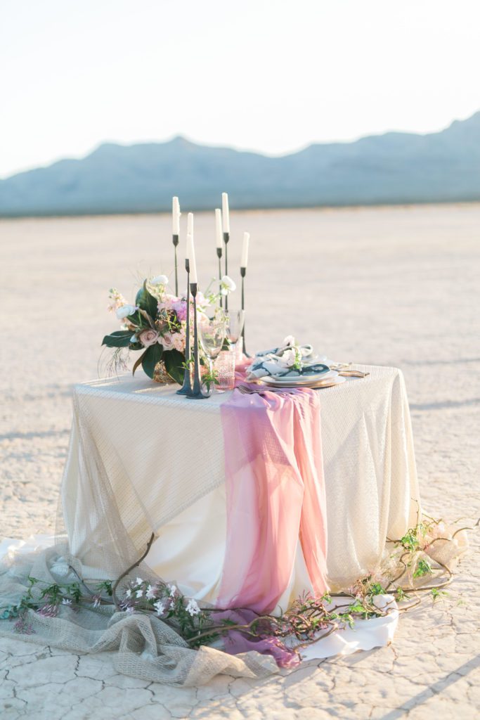 All About Romance Romantic Desert Wedding Inspiration