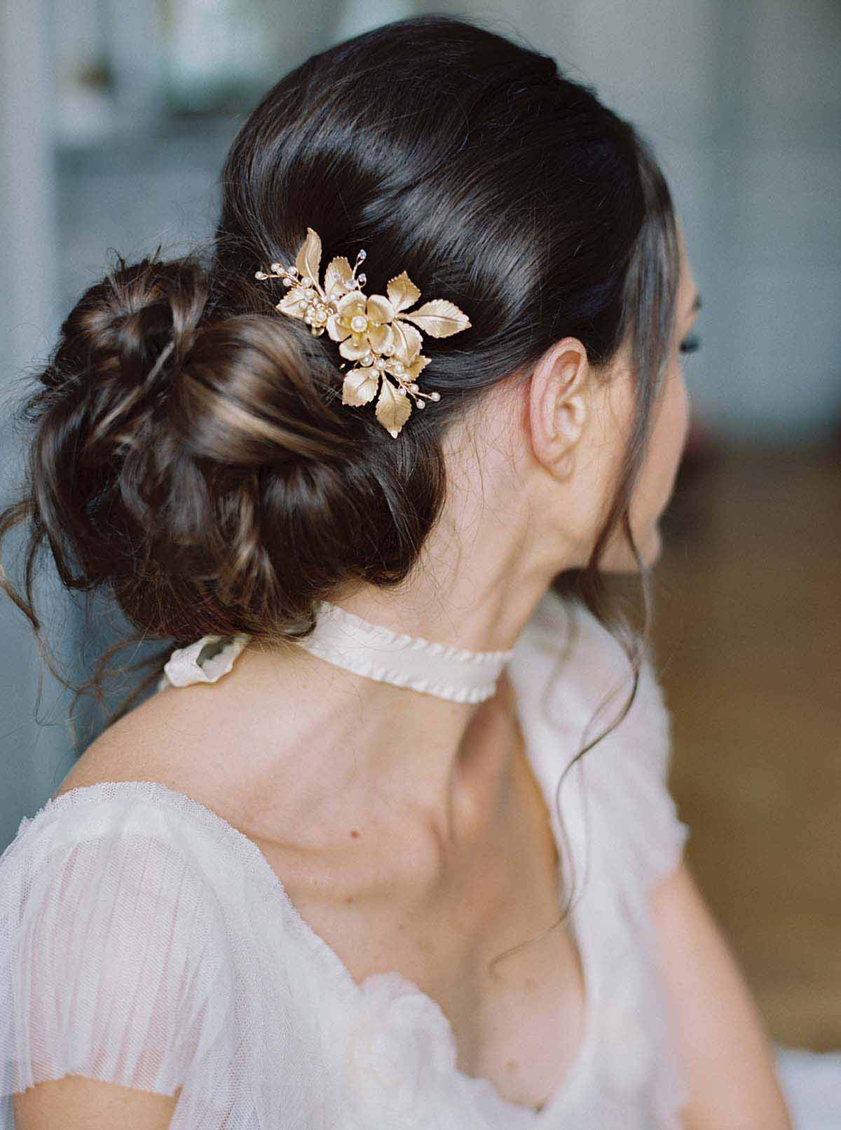 Bridal hair comb le lilly