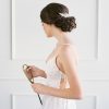 Floral bridal hair piece, wedding hair piece