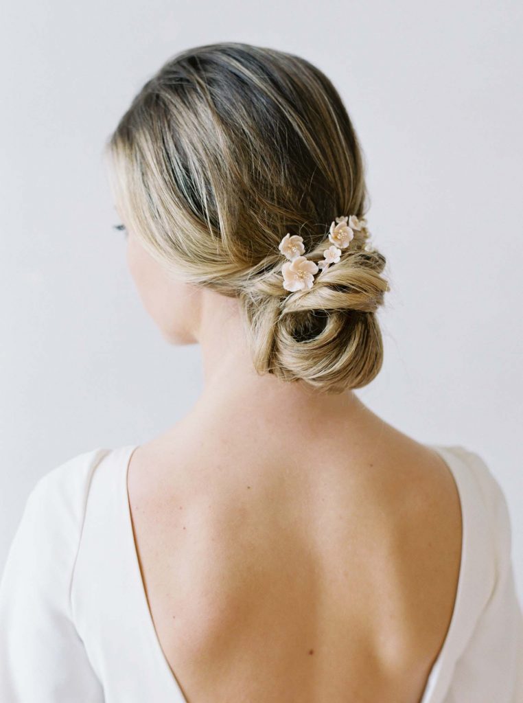 wedding hair pins, bridal hair pins/ flower hair pins