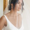 wedding earrings, bridal earrings, pearl earrings