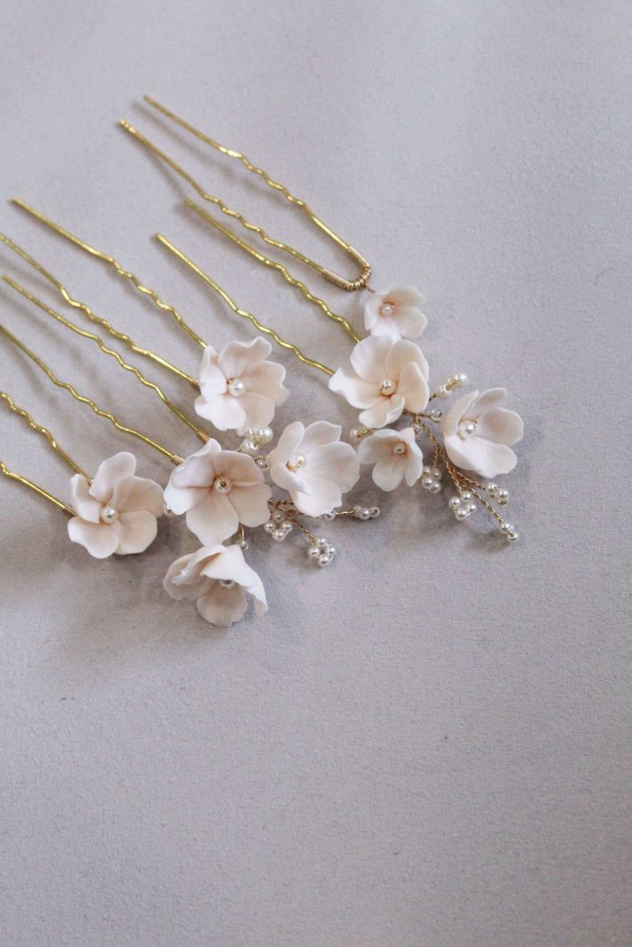 Wedding hair pins, bridal hair pins, wedding hair picks