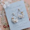 wedding earrings, bridal earrings