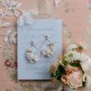 wedding earrings, bridal earrings