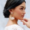 wedding earrings, bridal earrings