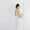 cape veil, detachable cape veil, wedding veil