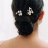 bridal hair pins, wedding hair pins, hair pins for weddings