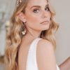 wedding earrings, bridal earrings