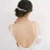 floral bridal headpiece, floral wedding headpiece, bridal headpiece, bridal hair comb