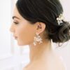 wedding earrings, bridal earrings