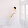 crystal wedding veil, cathedral veil with crystals, bridal veil with crystals