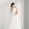 crystal wedding veil, cathedral veil with crystals, bridal veil with crystals