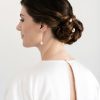 long pearl earrings Australia, wedding earrings, all about romance bridal