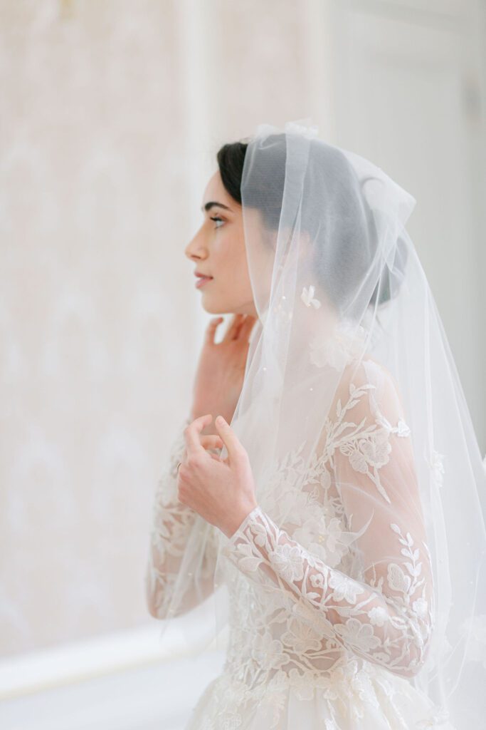 wedding veils, bridal veils, wedding earrings, bridal earrings, all about romance bridal