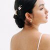 hair pins, wedding hair pins, bridal hair pins, flower hair pins
