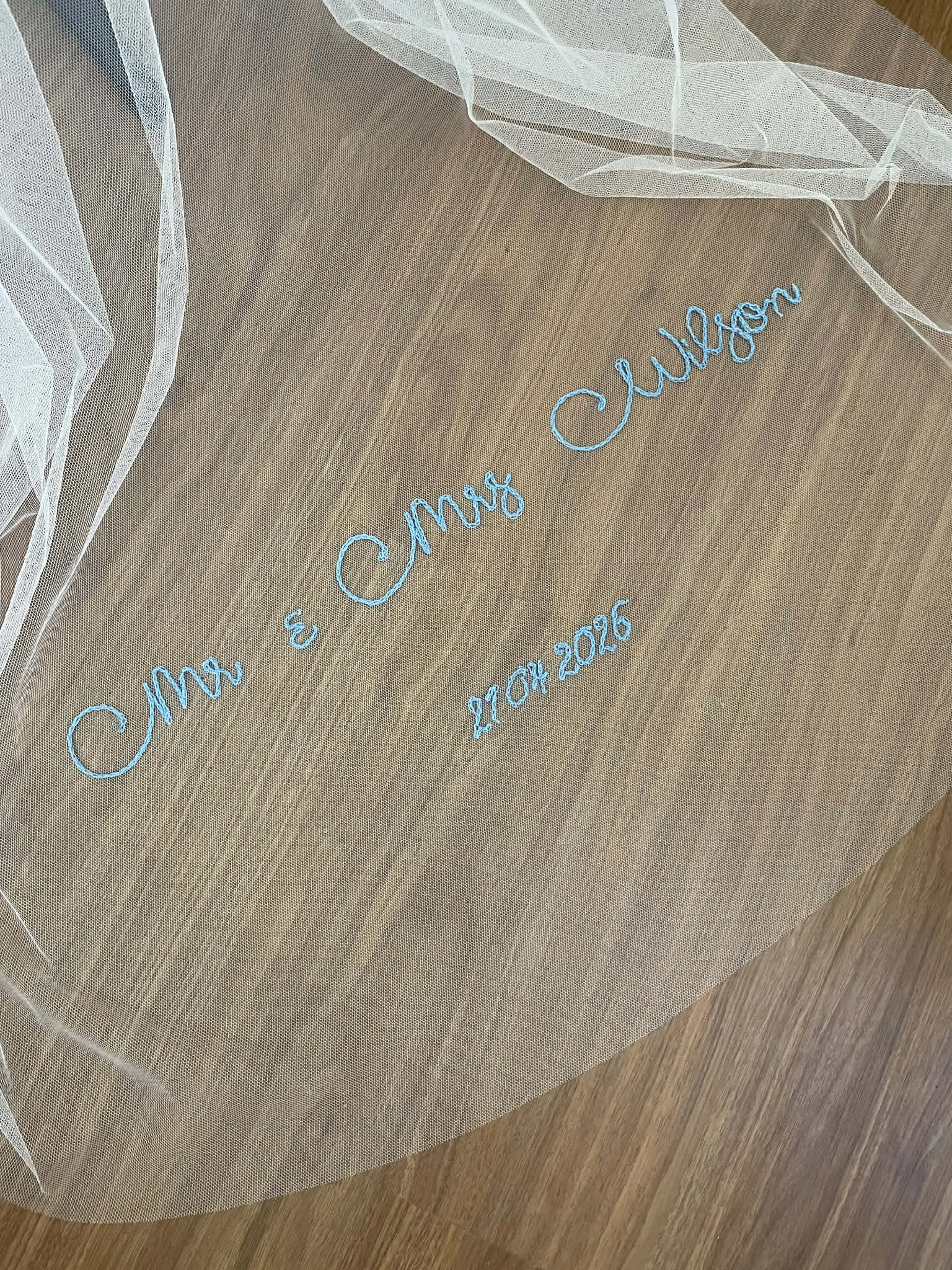 veil embroidery, hand embroidery wedding veil, embroidered wedding veil, all about romance bridal