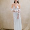 tulle gloves, flower gloves, bridal gloves, bridal gloves with flowers