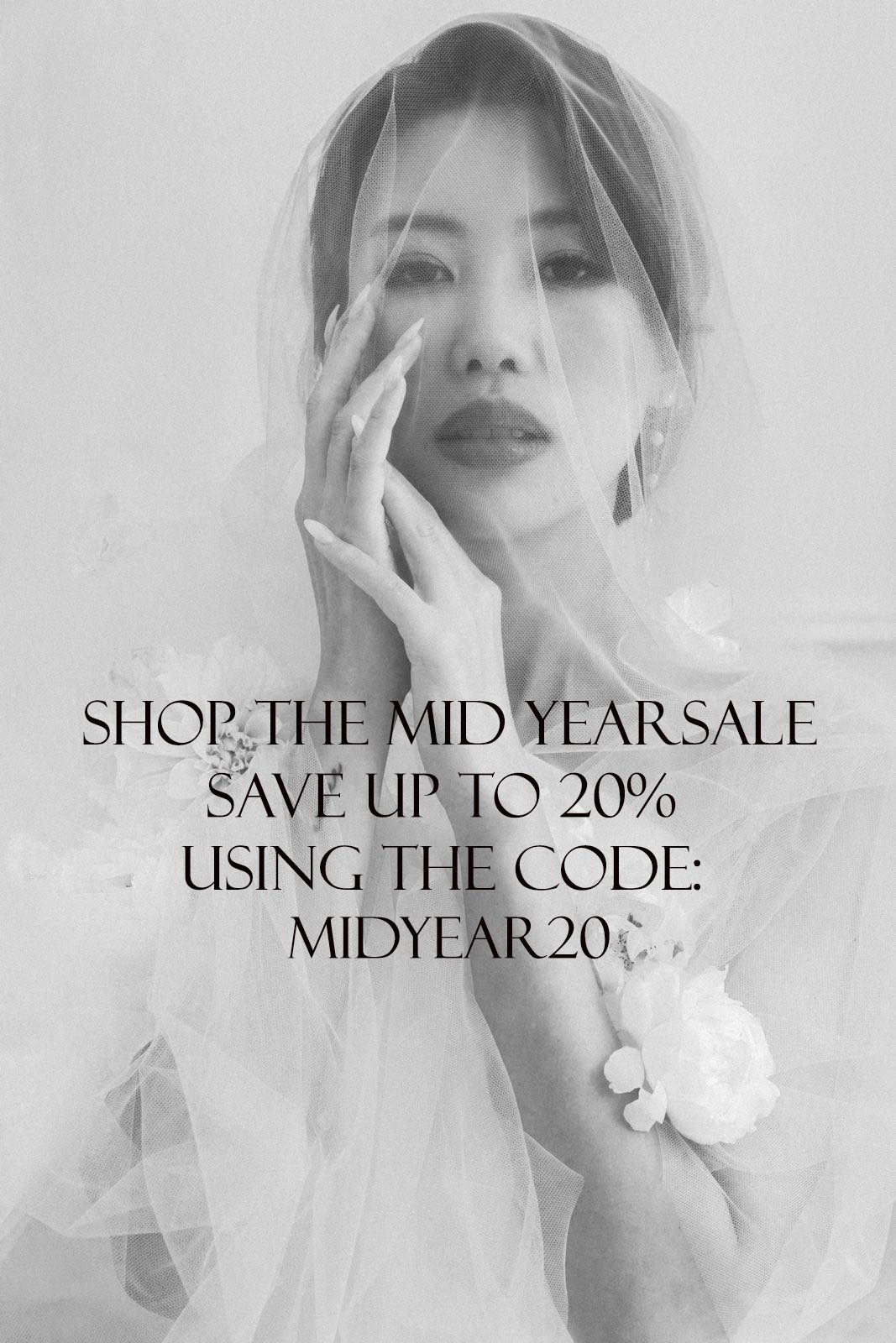 all about romance bridal, mid year sale, bridal accessories, wedding veils