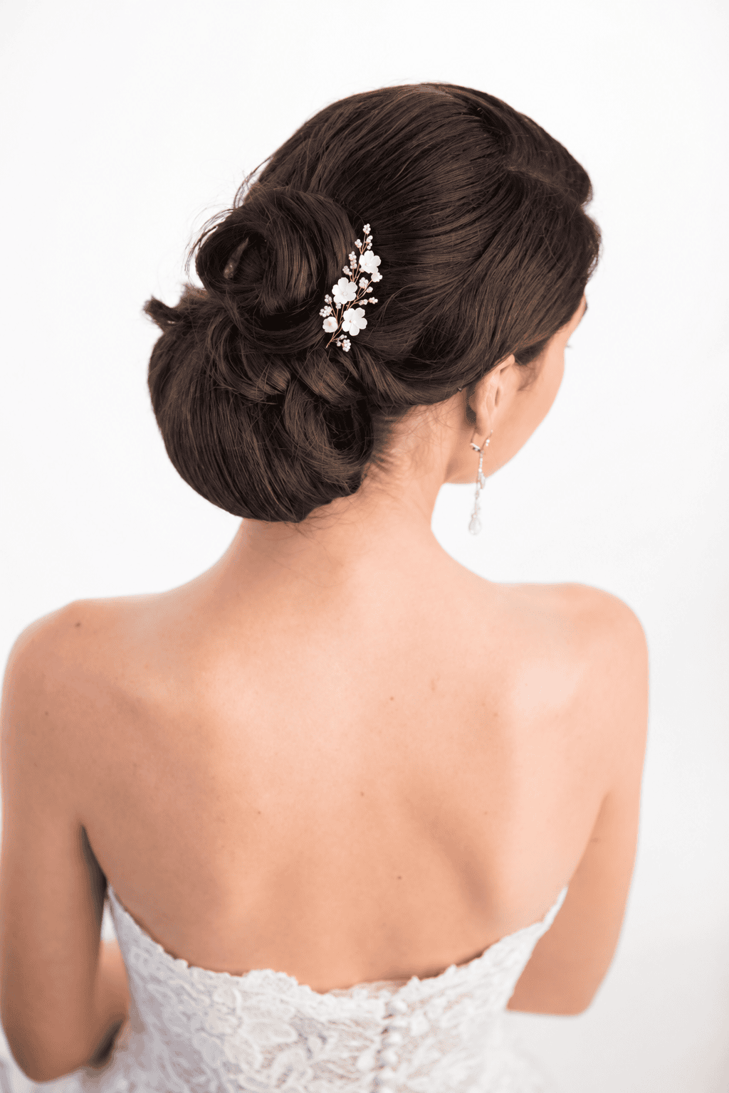 Summer Song Floral Bridal Hair Pin | Handmade Bridal Hair Accessory